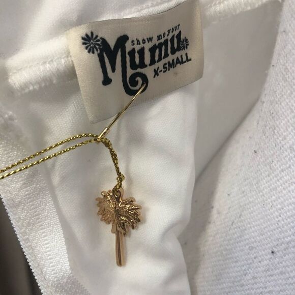 Show Me Your MuMu Tracy Ruffle Tiered Dress NWT XS - Picture 11 of 15